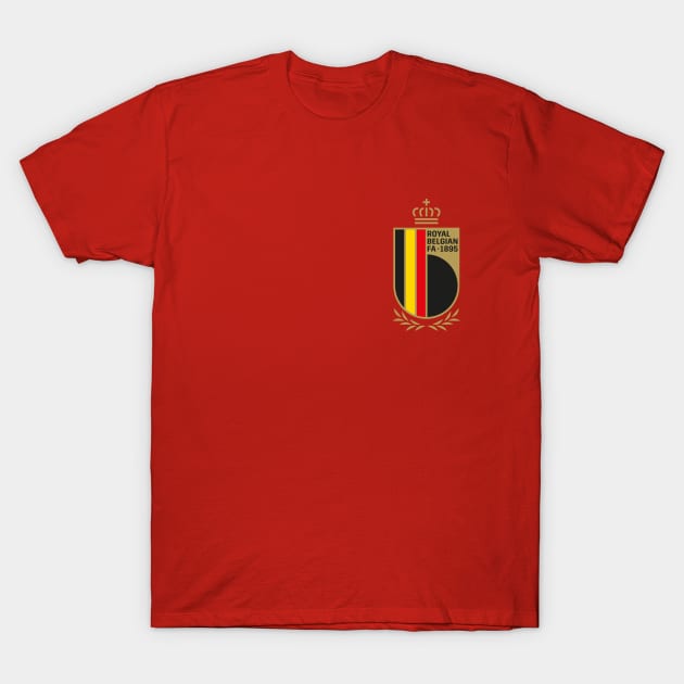 Belgium Football Club T-Shirt by SevenMouse